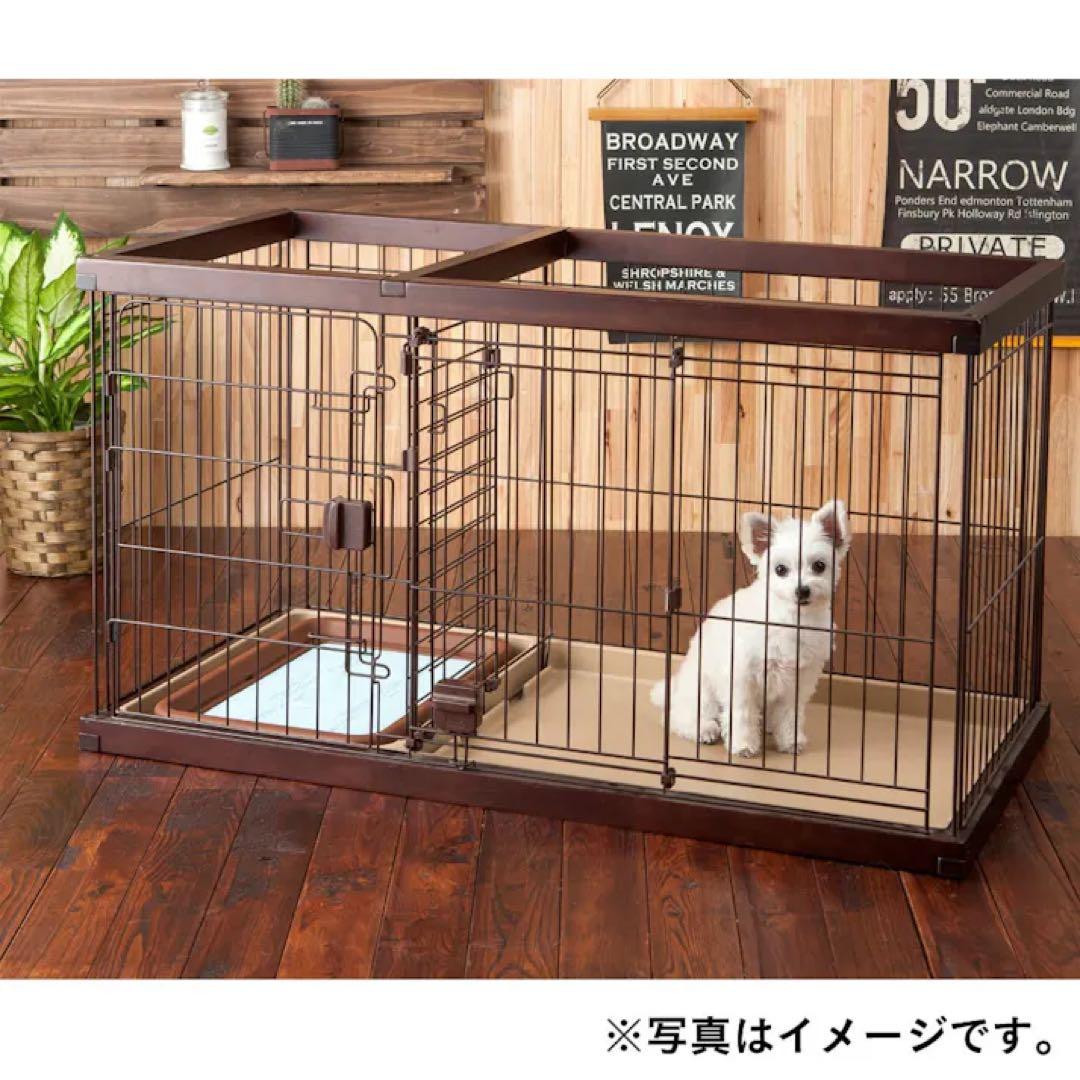 犬用ペットサークル　カインズ　薄型　コンパクト