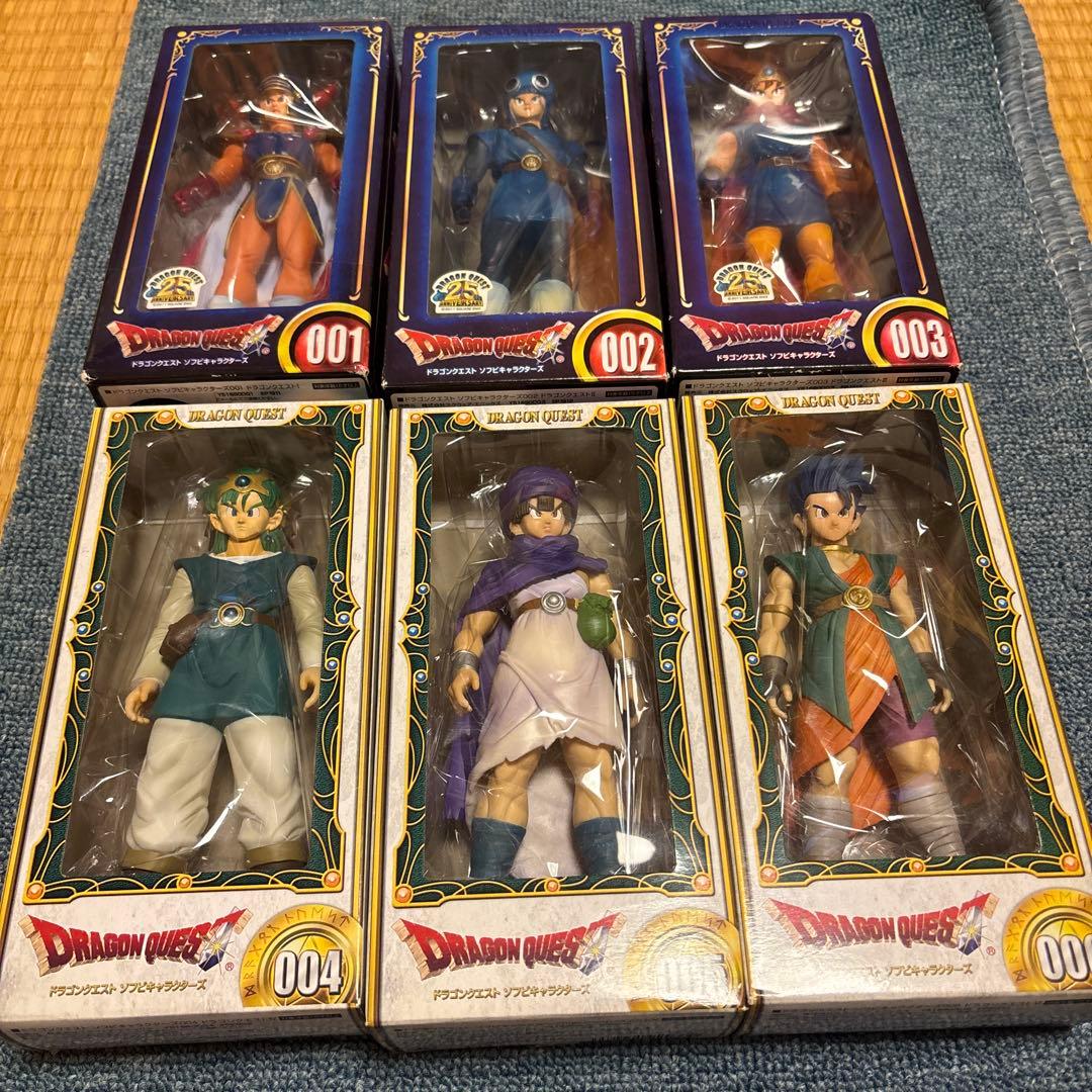 激レア　ドラゴンクエスト I〜Ⅵ ソフビフィギュアコンプリートセット