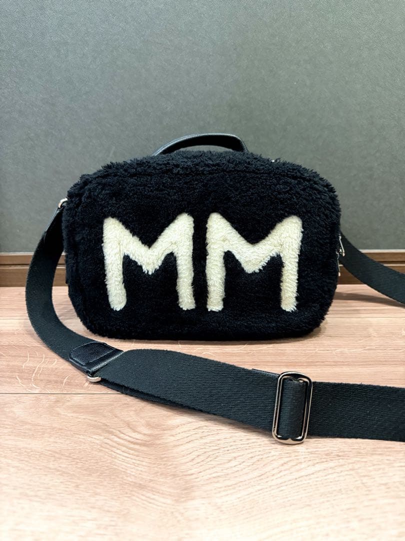 muta MARINE ボア ポーチバッグ