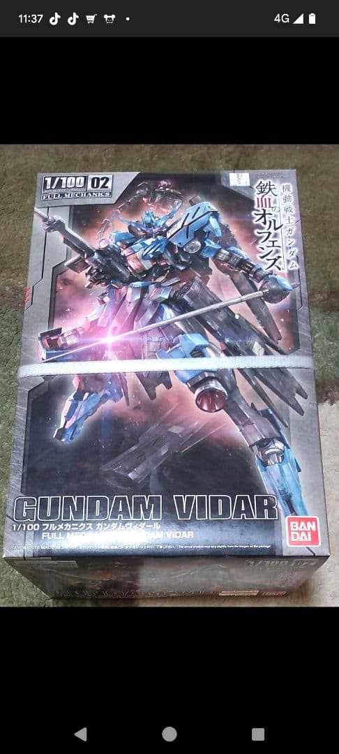 ガンダムヴィダール　1/100　未組立