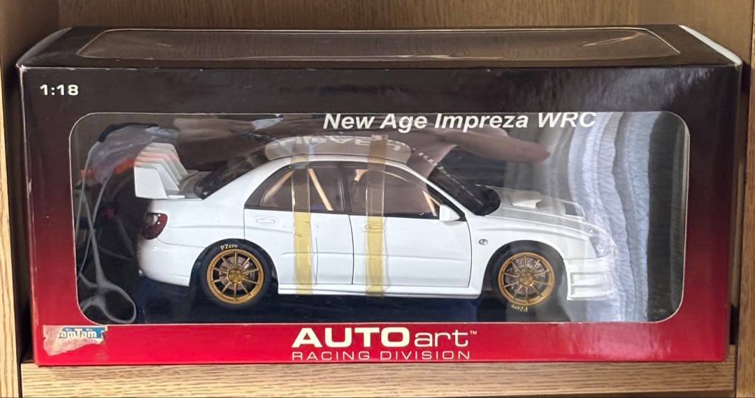 AUTOart 1/18 スバル インプレッサ WRC ホワイト　限定品　レア物