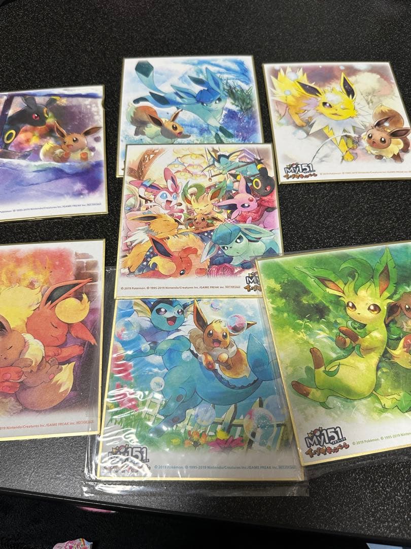 my151 イーブイキャンペーン 色紙