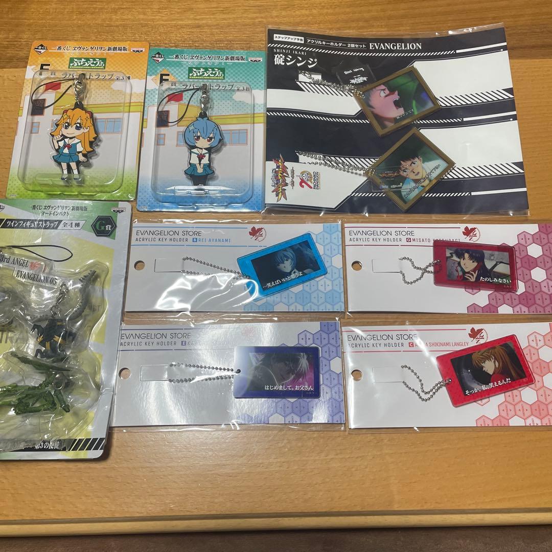 エヴァンゲリオン アクリルキーホルダー　EVANGELIONSTORE