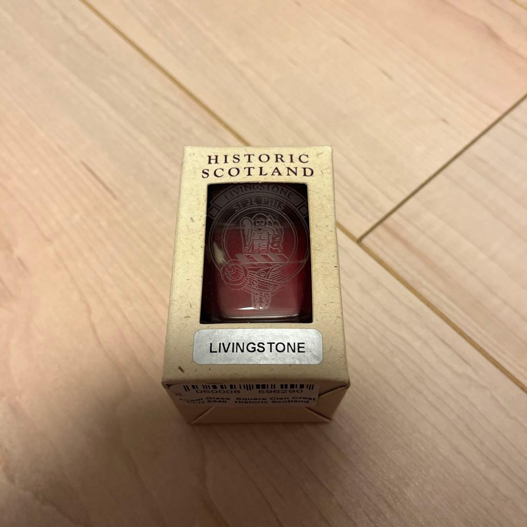HISTORIC SCOTLAND LIVINGSTONE ウイスキー　グラス