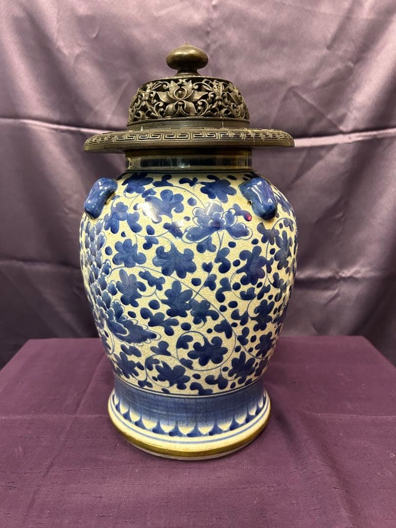 中国骨董の壺