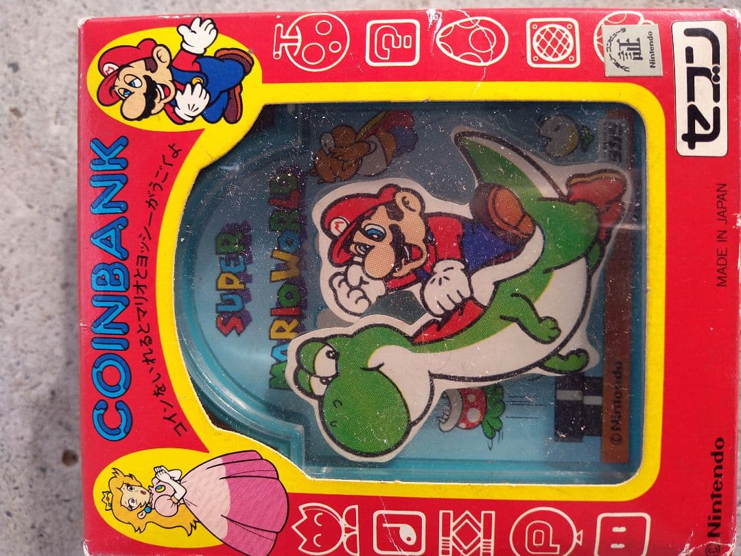 未使用 スーパーマリオワールド バンク