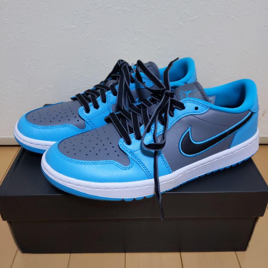 値下げ【新品レア】NIKEナイキ JORDAN 1 LOW GOLF 28.0③