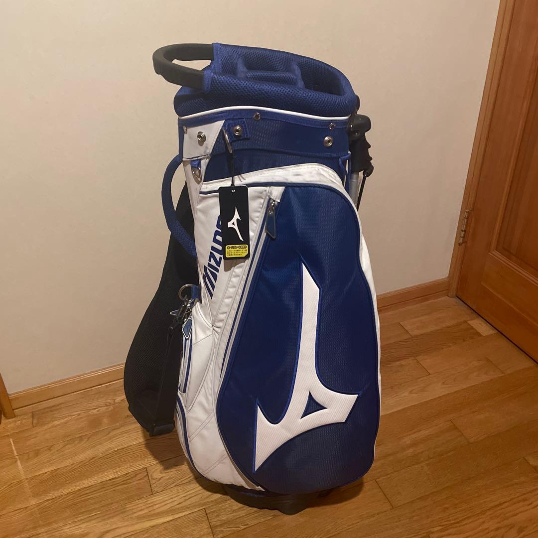 【希少カラー・スタンド式】Mizuno ゴルフ　キャディバッグ