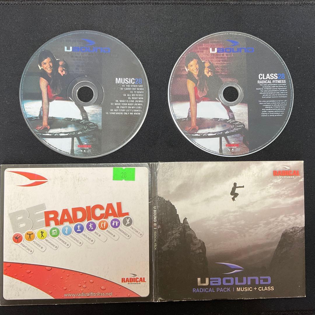 【希少】ラディカルフィットネス UBOUND CD&DVD No.28
