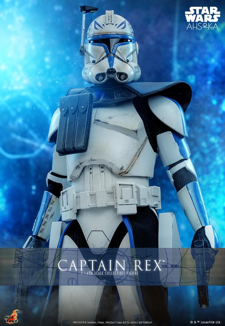 ホットトイズ1/6スター・ウォーズ：アソーカ キャプテン・レックス TMS119