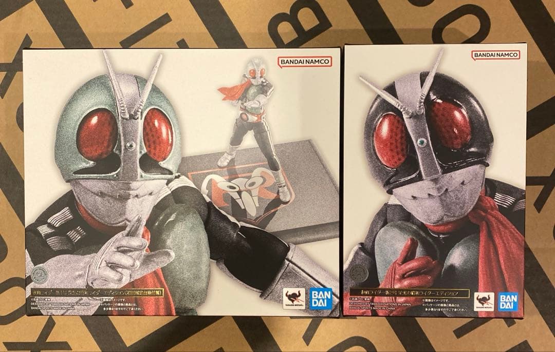 S.H.フィギュアーツ仮面ライダー新1号 ＆ 新２号 栄光の昭和ライダー