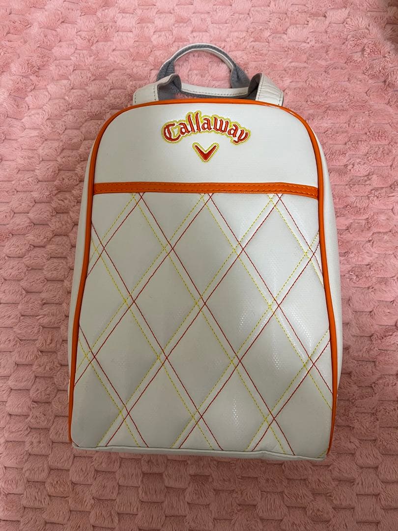 ほ*読様 Callaway ゴルフキャディバッグ と、シューズバック　2点セット