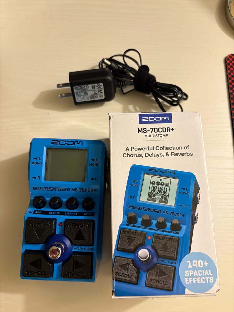 ZOOM MS-70CDR+ 純正電源ケーブルセット