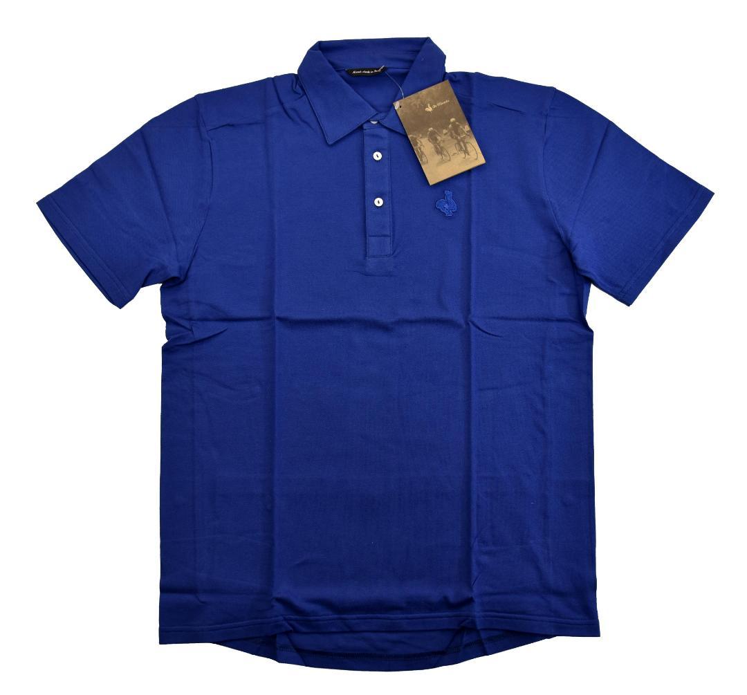 De marchi★デマルキ クラシックポロ size:M コバルト