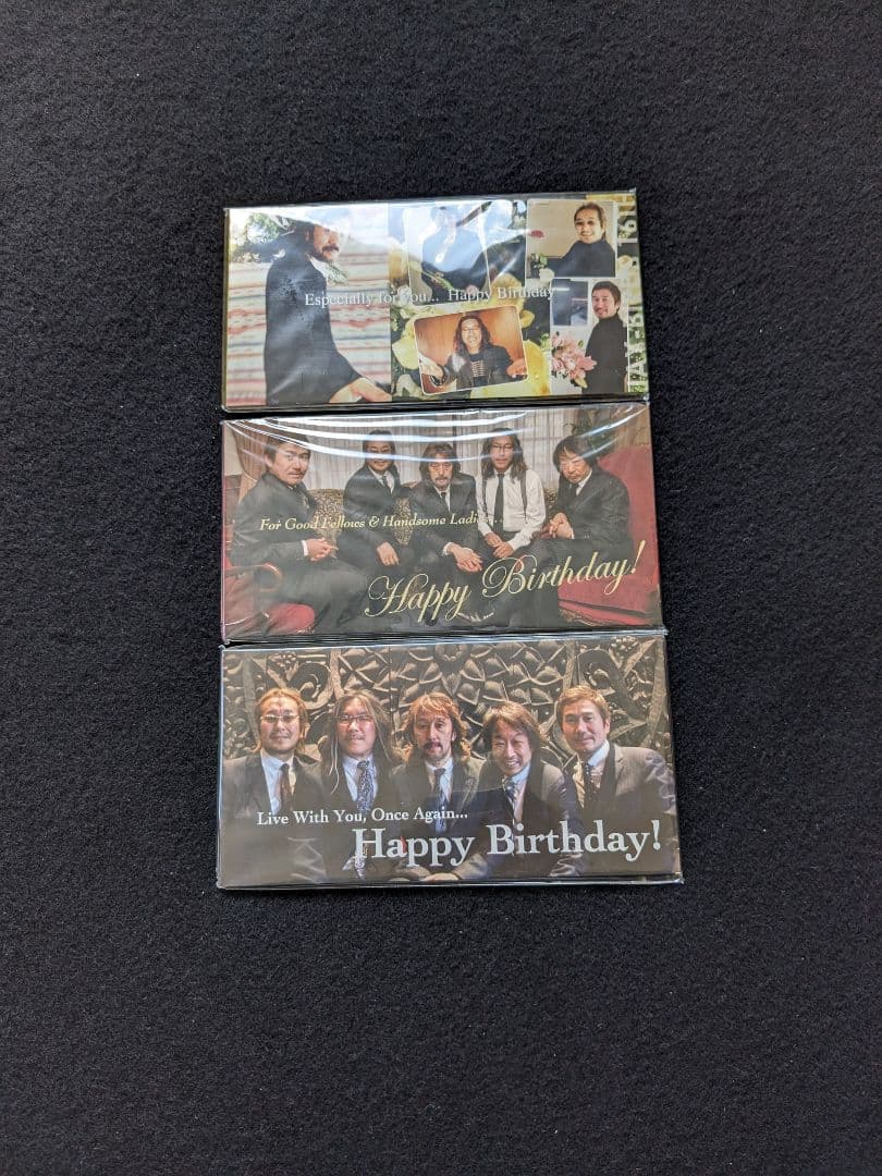 JAYWALK Happy Birthday 直筆サイン　8cmCD 3枚セット