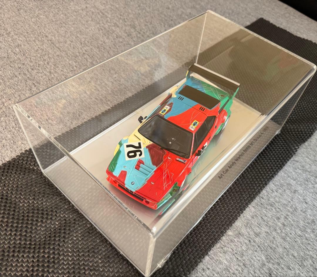 ミニチャンプス 1/18  M1 Art Car Andy Warhol