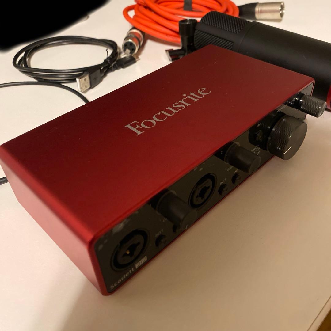 DTM・DAW FOCUSRITE Scarlett 2i2 Studio Pack gen3