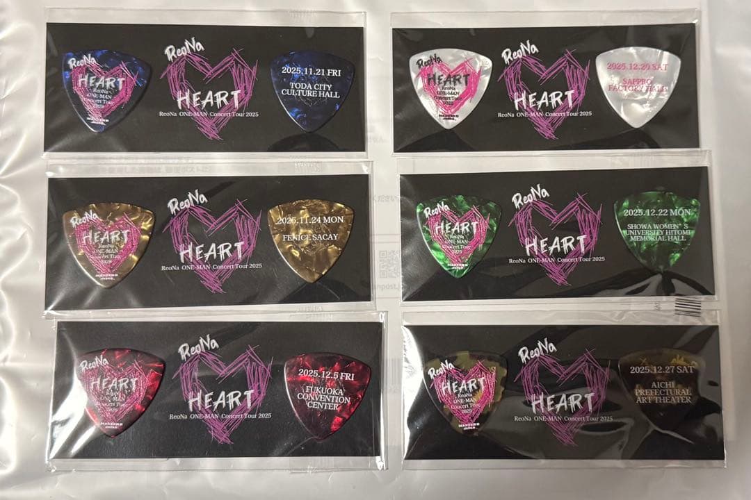 ReoNa ピック HEART