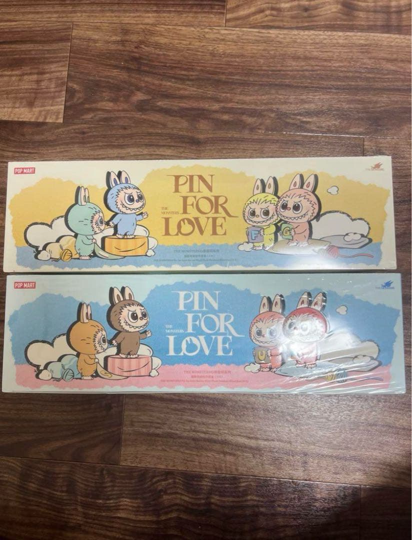 正規品・新品未開封　ラブブ PIN FOR LOVE アソートボックス2箱セット