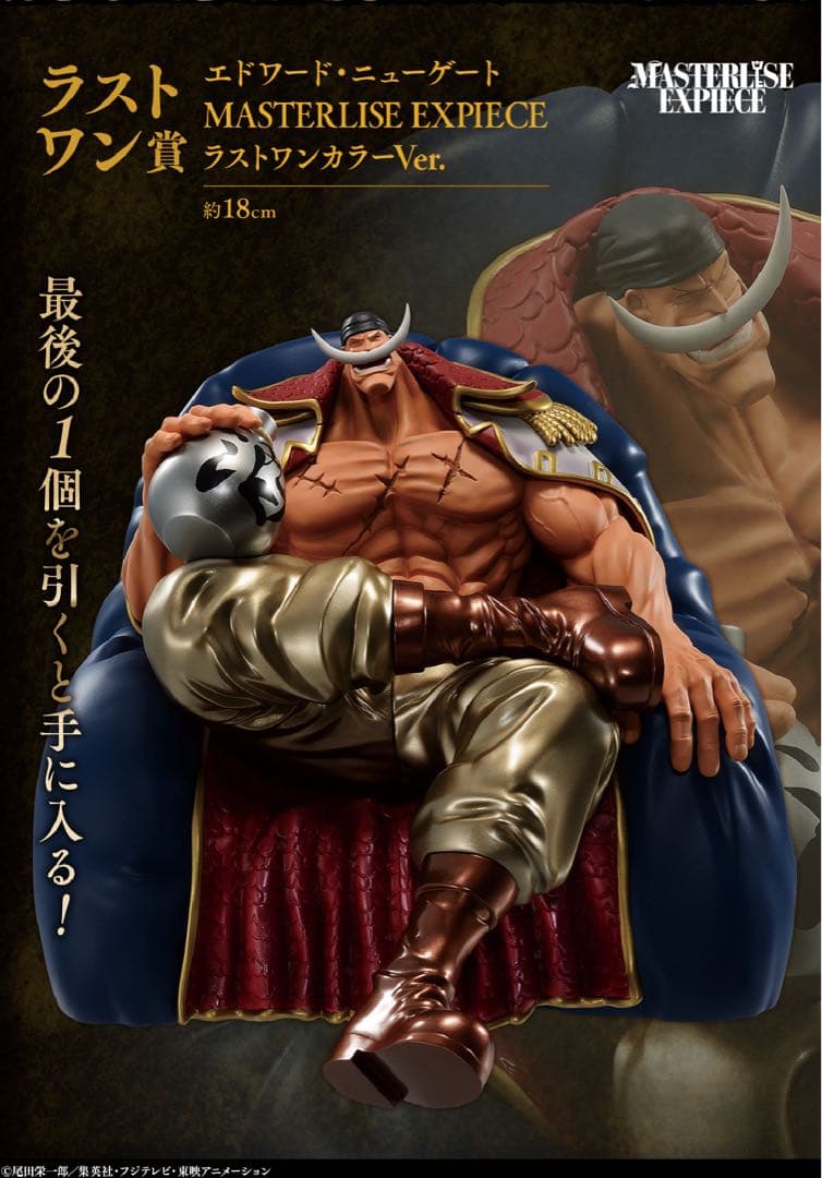 【ワンピース】一番くじ ONE PIECE 白ひげ海賊団オヤジと息子たち1ロット
