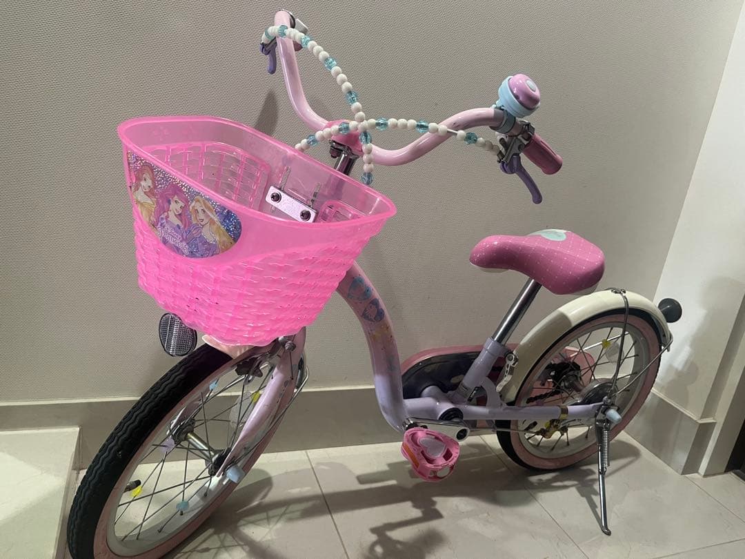ディズニープリンセス 幼児用自転車 16インチ