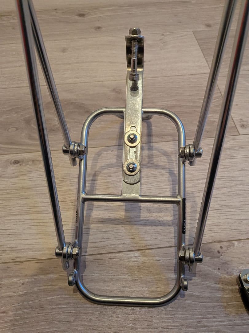 パーツ NITTO M-1B front rack silver