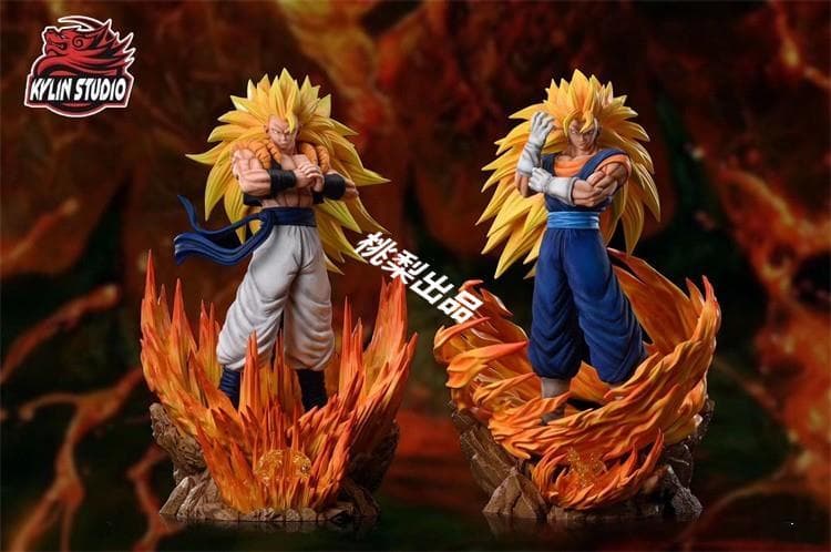 新品未開封『ドラコンボール』 ゴジータ　＊　ベジット　ガレージキット スタチュー