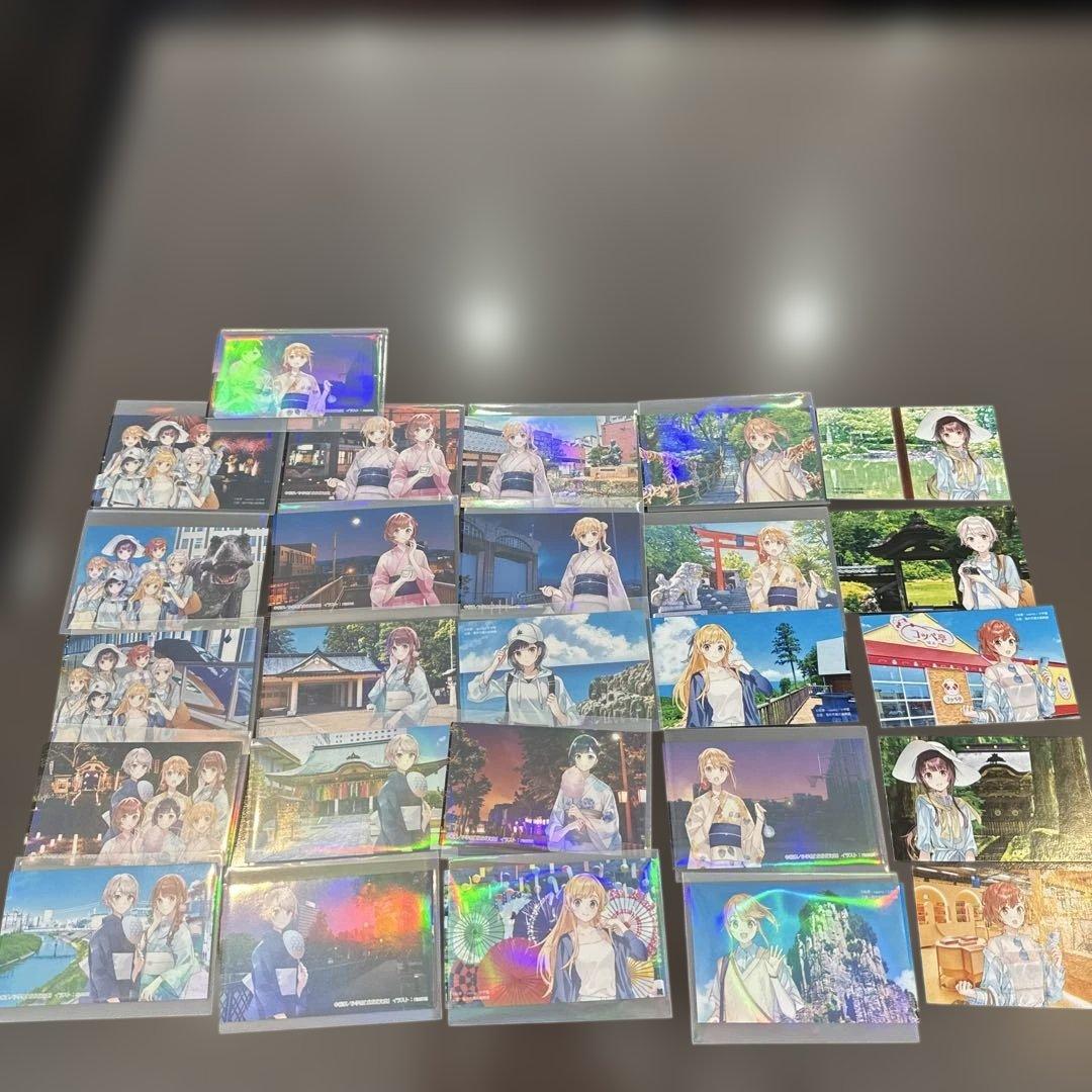 非売品希少福井限定　千歳くんはラムネ瓶のなか 福井コラボカード　26種セット