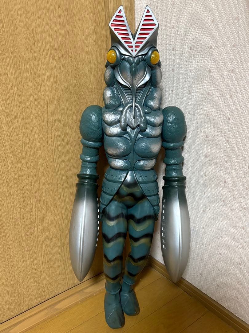 BANDAI 1990年製 バルタン星人 巨大ソフビ 円谷プロ