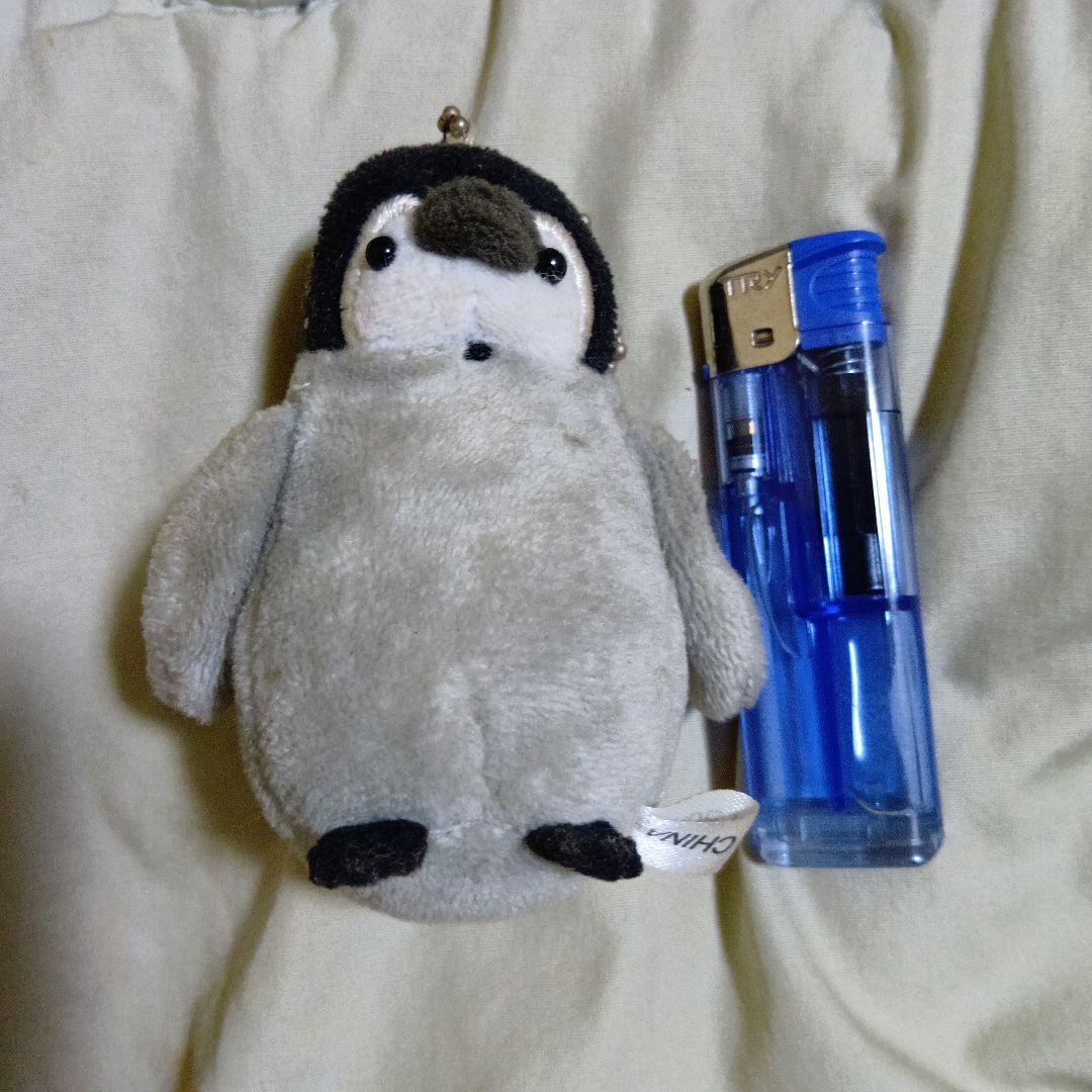 ペンギン ぬいぐるみ キーチェーン付き