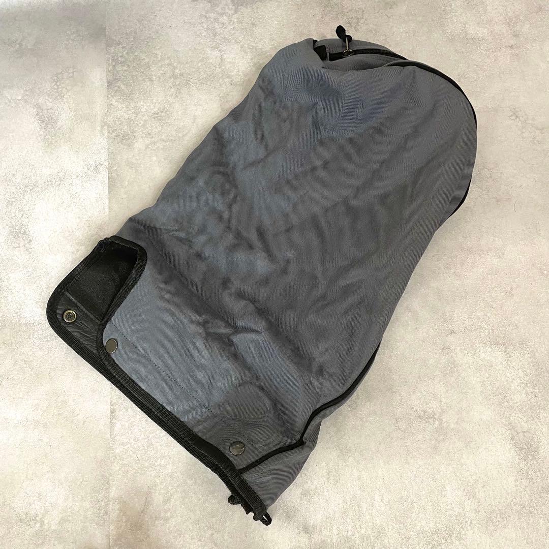 良品✨ブリヂストン キャディバッグ グレー フード×シャフトガード3本付き 軽量