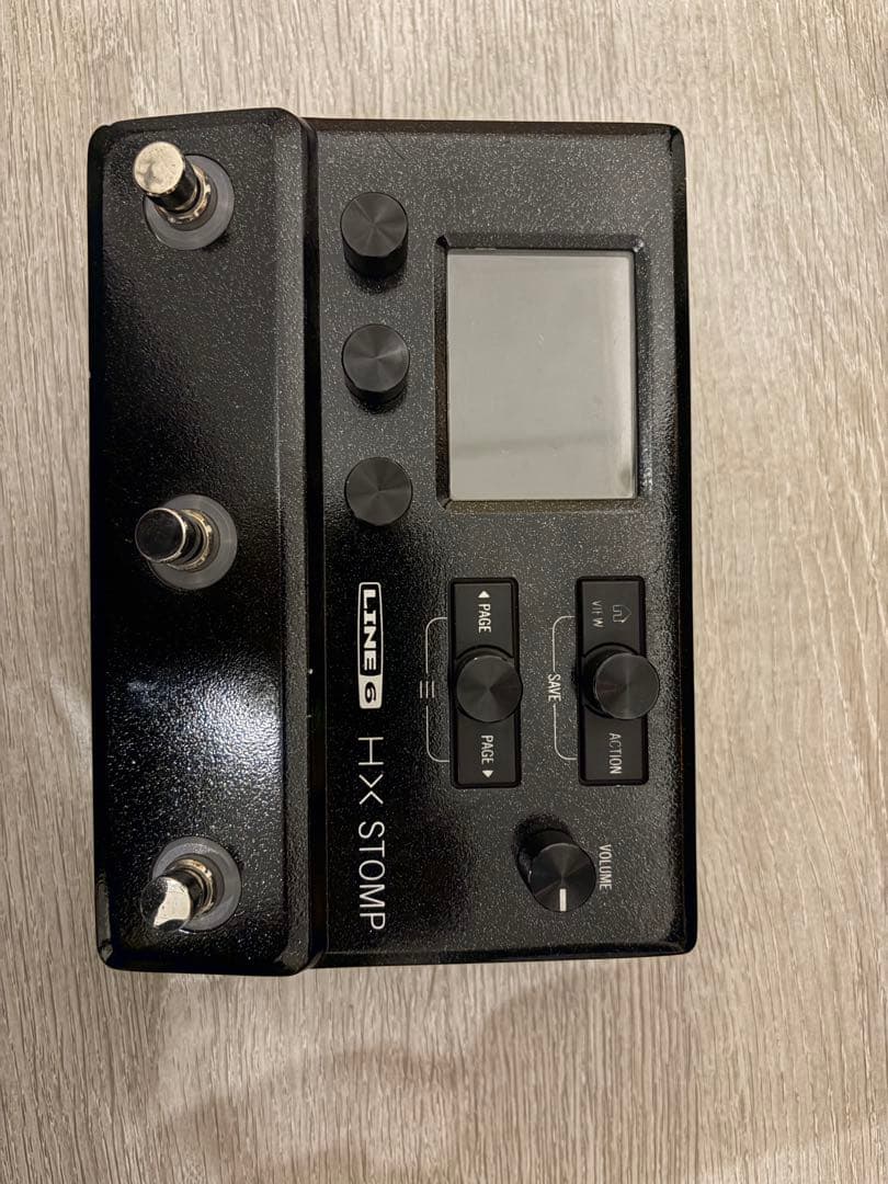 LINE6 HX STOMP (フットスイッチ、ケーブル付き)