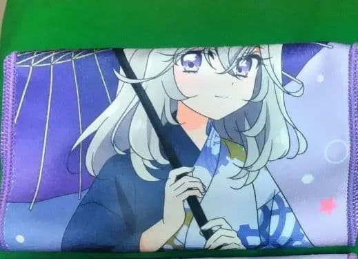 名探偵プリキュア 森亜るるか 明智あんな　マフラータオル 2種　コースター極楽湯
