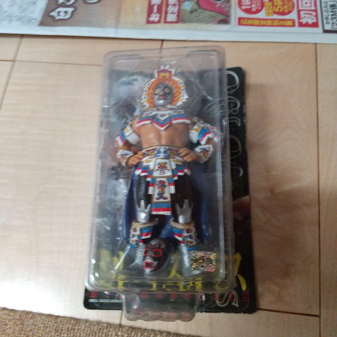 キャラプロミルマスカラス、銀ラメ、開封品、プロレス・デストロイヤー