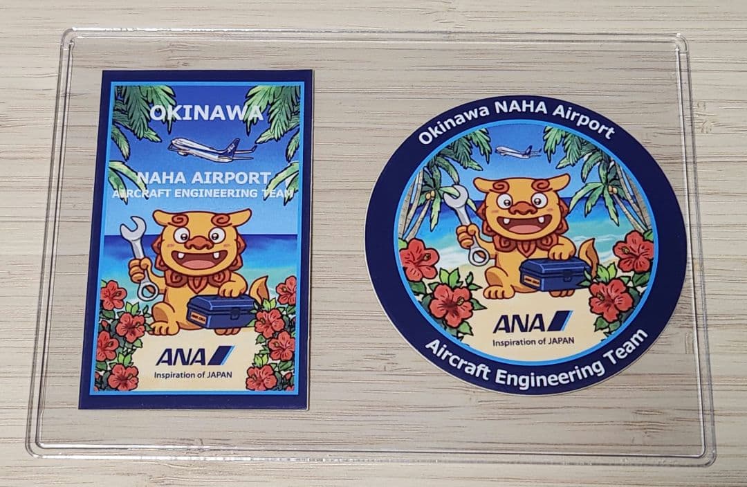 ANA　那覇空港　限定　ステッカー