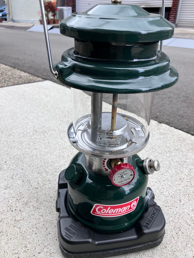 リ*ウ様 ほぼ新品！格安！Coleman ワンマントル　ランタン グリーン202