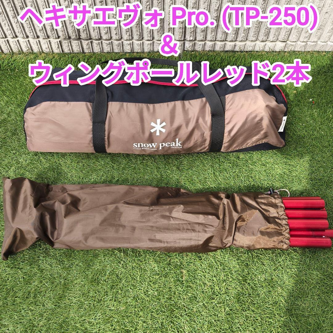 peak ヘキサエヴォ Pro. (TP-250) & ウィングポール