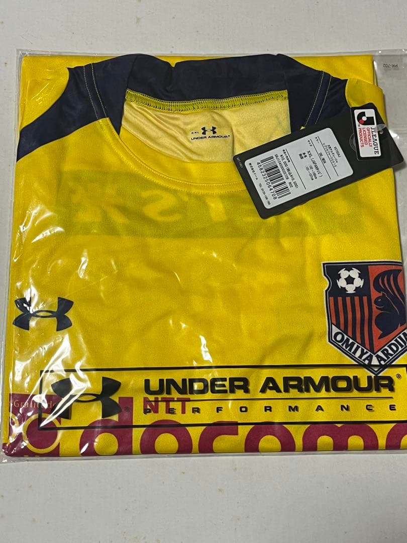 大宮アルディージャ　2012年　Gk ユニフォーム イエロー　XLL