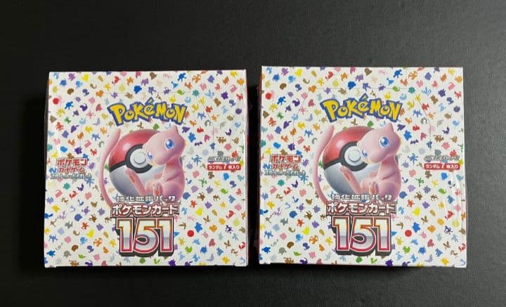 ポケモンカード151 シュリンクあり　2ボックス