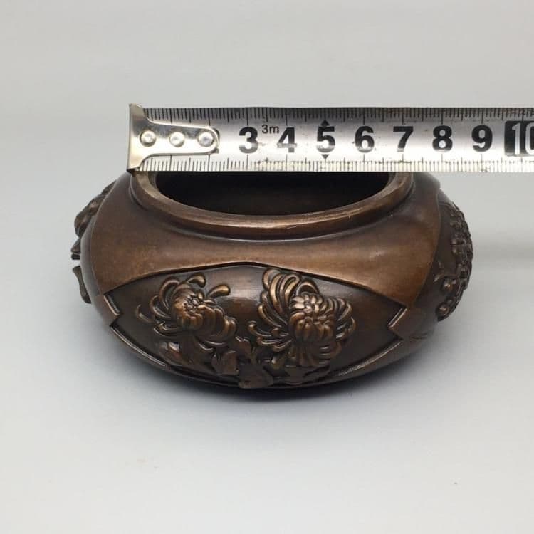 銅製 瓢簞香炉 香薫炉 室内檀香炉 茶道具 香道具 工芸品 置物