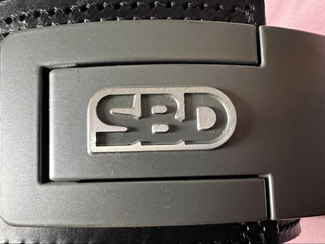 SBD ブラック パワーベルト