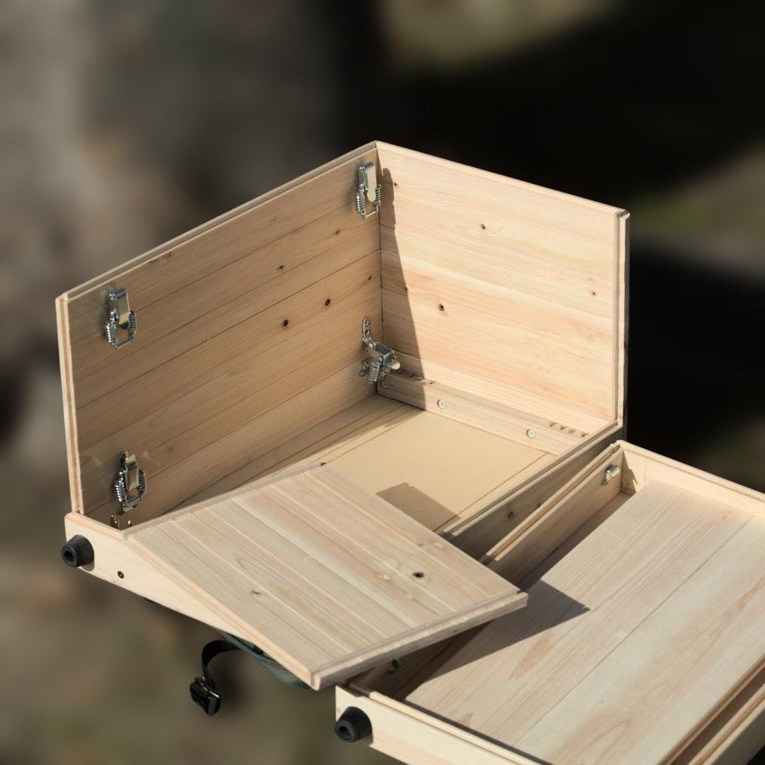 折りたたみカホン　Maletin II HINOKI　打面色指定可