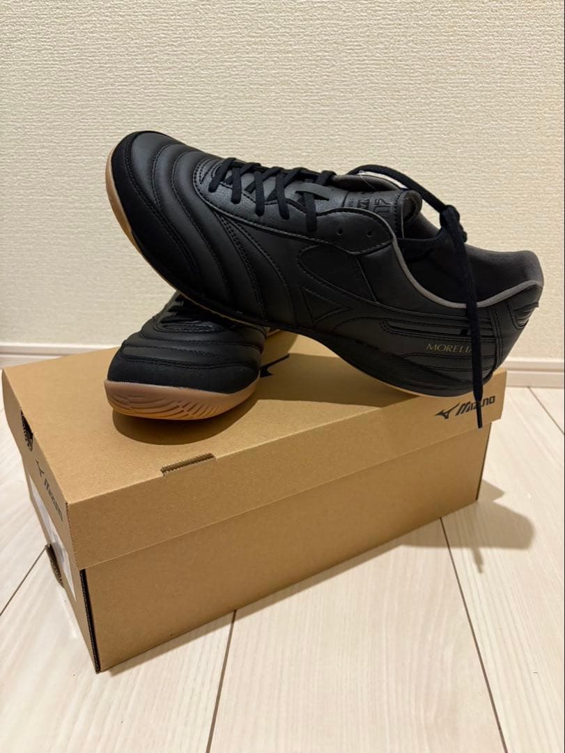 フットサルシューズ　モレリア　ブラック　27.5cm