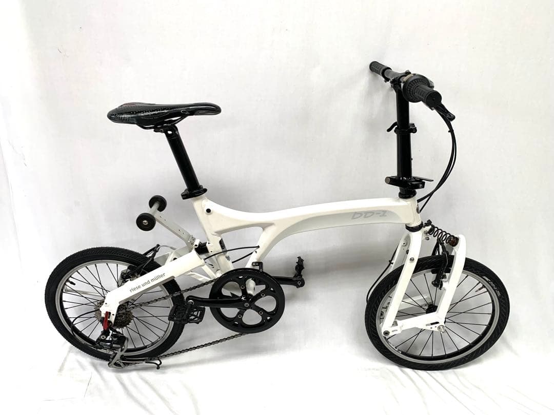送料無料R&M 折りたたみ自転車 BD-1 超軽量11.1キロミニベロ18インチ