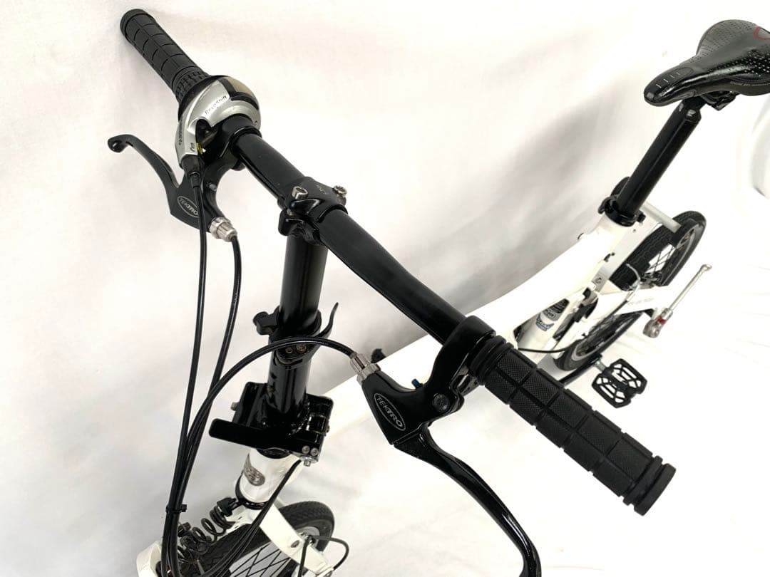 送料無料R&M 折りたたみ自転車 BD-1 超軽量11.1キロミニベロ18インチ