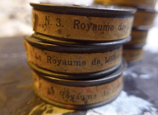 希少映画です。パテ版、9.5ミリの「リリパットの王國」1914年、全七巻