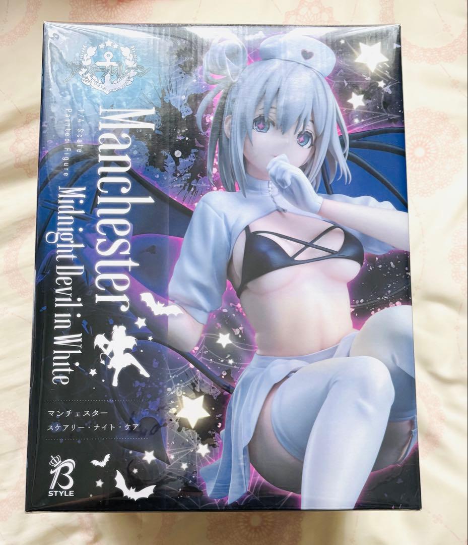 アズールレーン　マンチェスター スケアリー・ナイト・ケア　1/4 フィギュア