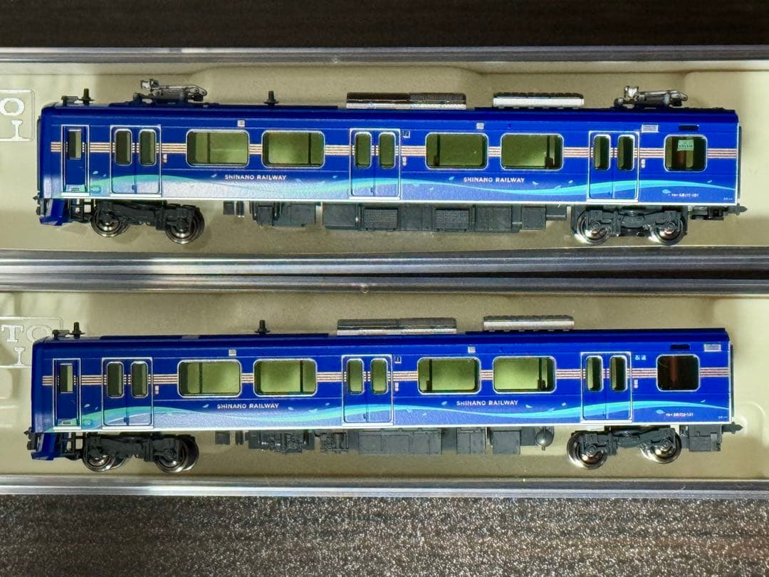 ホビーセンターカトー しなの鉄道SR1系100番台 軽井沢リゾートタイプ2両
