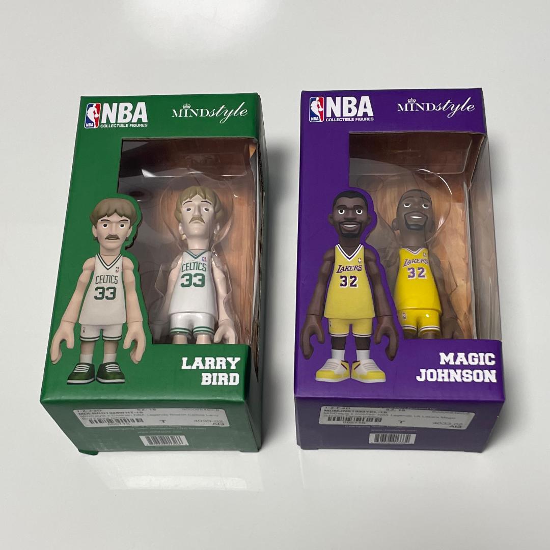 NBAの伝説的選手 ラリーバード & マジックジョンソン セット