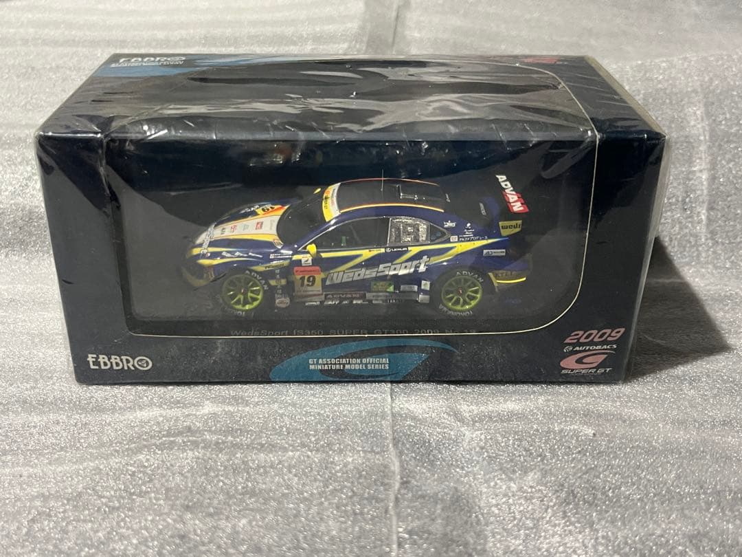 ウェッズスポーツ EBBRO 2009 SUPER GT ミニカー 1/43